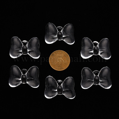 Прозрачные акриловые подвески TACR-T024-02BB-205-1