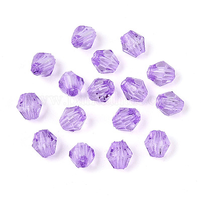 Прозрачные акриловые бусины&nbsp;TACR-S146-4mm-19-1