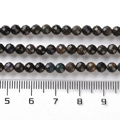 Нити бусин из натурального огненного опала G-G180-A01-02-1