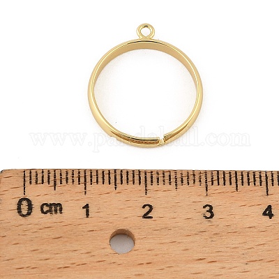 Латунные регулируемые петлевые кольцевые основания&nbsp;KK-A272-10G-1