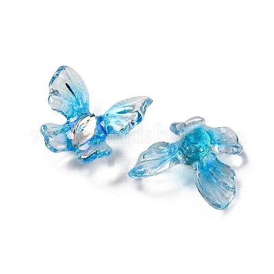 Кабошоны из радужной смолы CRES-R459-02B-1