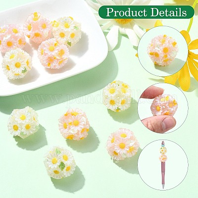 Акриловые бусины нити&nbsp;OACR-CJC0018-14-1