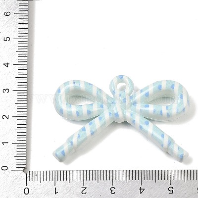 Непрозрачные печатные акриловые подвески&nbsp;MACR-I040-01K-1