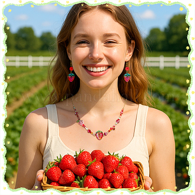 20шт акриловые бусины&nbsp;DIY-PH0032-43B-1