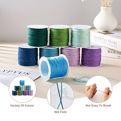 8 рулон 8 стиля нейлоновых нитей&nbsp;NWIR-YS0001-03-1