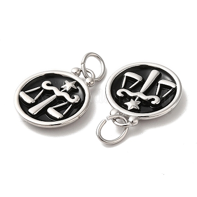 Подвески из нержавеющей стали 304 с эмалью STAS-A080-43P-12-1