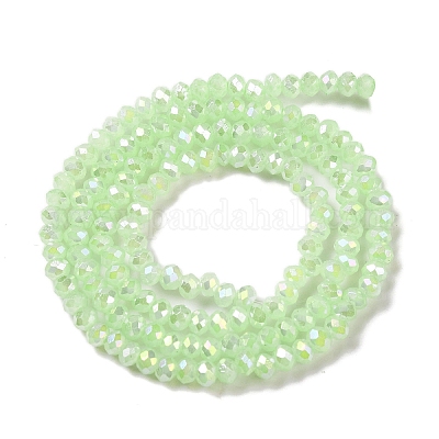 Запекание гальванических нитей стеклянных бусин X-DGLA-A039-J4mm-B10-1