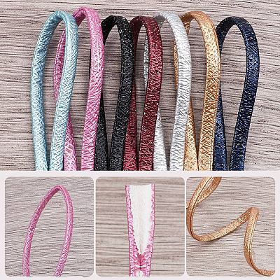 10м складной шнур из блестящей искусственной кожи&nbsp;OCOR-GF0004-11B-1