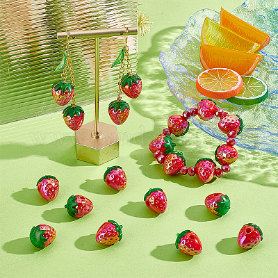 20шт акриловые бусины&nbsp;DIY-PH0032-43A-1