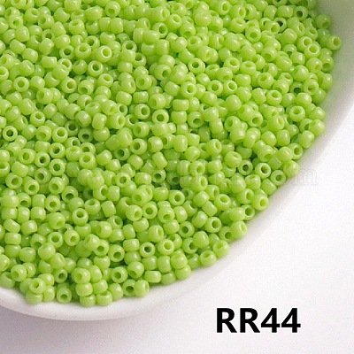 Непрозрачный 6/0 стеклянный бисер&nbsp;SEED-I013-4mm-RR44-1