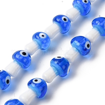 Ручной сглаза бусины бисер нитей&nbsp;LAMP-S069-01F-1