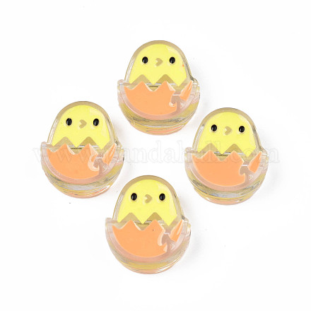 Прозрачные акриловые бусины ACRC-S039-07E-1