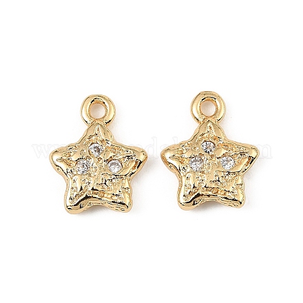 Латунные микро проложить кубического циркония подвески KK-D106-13G-1