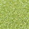 MIYUKI Delica Beads, Cylinder, Japanese Seed Beads, 11/0, (DB0174) Transparent Chartreuse AB, 1.3x1.6mm, Hole: 0.8mm, about 2000pcs/10g
