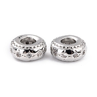 Латунные микропаве из прозрачного кубического циркония&nbsp;ZIRC-P091-05B-P-RS