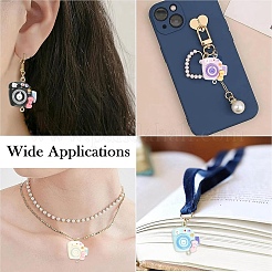 10 шт. подвески-коннекторы из непрозрачной смолы&nbsp;RESI-YW0006-07