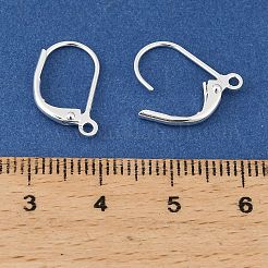 Латунная фурнитура Leverback для серег&nbsp;KK-H258-11S