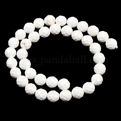 Бусины из натурального магнезита&nbsp;G-Z143-D01-10mm