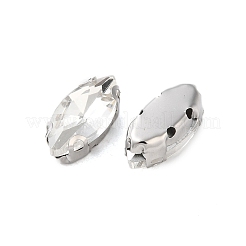 Конский глаз пришить стразами&nbsp;RGLA-L028-08F-07