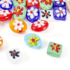 20шт 10 стиля ручной работы бусины лэмпворк&nbsp;LAMP-TA0001-48