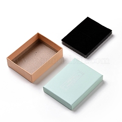 Украшения специально для вас картонные ожерелья и коробки для колец&nbsp;CBOX-L008-007A-02