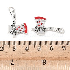 Подвески из эмали и сплава&nbsp;FIND-K024-03B-AS