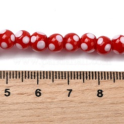 Бусины лэмпворк &nbsp;LAMP-D002-6mm-01A