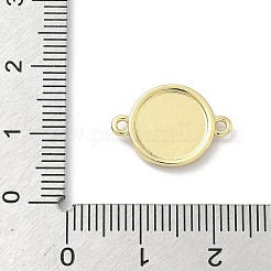 Латунные плоские круглые религиозные подвески с подвесками в виде святых&nbsp;KK-H537-11G