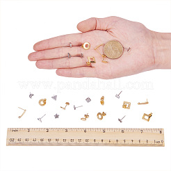 Компоненты сережек-гвоздиков из нержавеющей стали 304&nbsp;STAS-PH0004-09