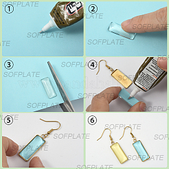 Комплекты для изготовления сережек&nbsp;STAS-SP0001-96