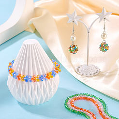 20 нить 20 цвета гальванические стеклянные бусины нити&nbsp;EGLA-TA0013-11