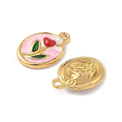 Подвески из нержавеющей стали 304 с эмалью&nbsp;STAS-U057-03G-01