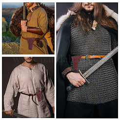 Ножны для ножей и мечей из искусственной кожи&nbsp;AJEW-WH20001-90A-02