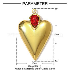 Подвески из нержавеющей стали 304&nbsp;STAS-OY001-60G
