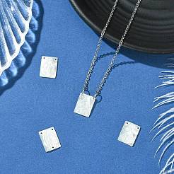 4 шт. 4 стиля подвески из натуральной белой ракушки&nbsp;SSHEL-CJ0001-20