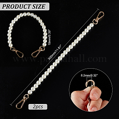 2шт пластиковая имитация жемчуга сумка цепочка через плечо&nbsp;FIND-PH0018-52