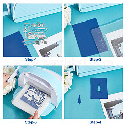 Углеродистая сталь разрезает трафареты&nbsp;DIY-WH0309-2010