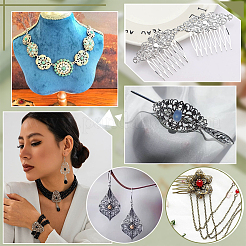 60шт 10 стиля латунные подвески&nbsp;KK-PH0013-44