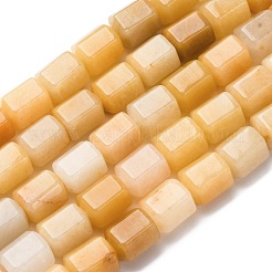 Природный Топаз нефрита бисер нитей G-R015-A02