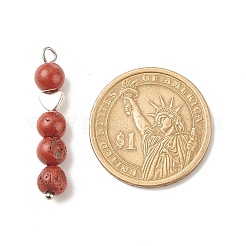 Круглые подвески из смешанных натуральных драгоценных камней&nbsp;PALLOY-JF01511