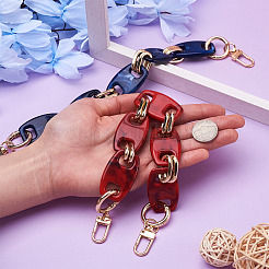 2 шт. 2 цвета акриловый ремешок с цепочкой для бордюров&nbsp;FIND-GN0001-29