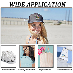 4 шт. 2 аппликации из бисера в форме птиц ручной работы&nbsp;DIY-GA0005-52