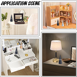 2 шт. 2-х стилевые подставки для колец из сплава&nbsp;RDIS-BBC0001-01EB