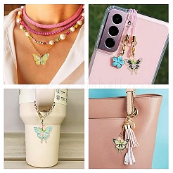 28шт 7 стиля подвески из сплава с эмалью&nbsp;ENAM-YW0004-96