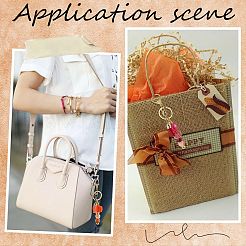 Набор для самостоятельного изготовления брелока из железных бусин на День благодарения&nbsp;DIY-SC0025-17