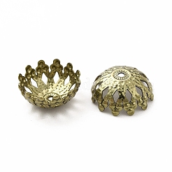 Ионное покрытие (ip) 304 нержавеющая сталь декоративные колпачки для бусин&nbsp;STAS-H353-04AB