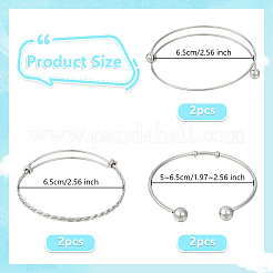 6шт 3 стиля из нержавеющей стали 304&nbsp;STAS-OC0001-28