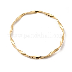 3шт. 3 цвета 304 нержавеющая сталь витые браслеты наборы для женщин&nbsp;BJEW-L610-27M