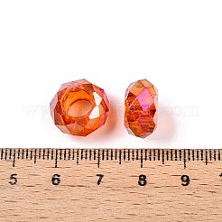 Краска для выпечки прозрачные стеклянные европейские бусины&nbsp;GPDL-N005-C14mm-A02