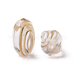 Металлизированный прозрачные акриловые шарики&nbsp;OACR-P013-11